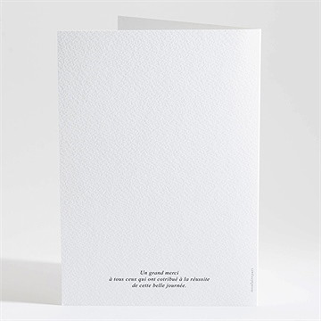 Livret de messe mariage joie champetre - Dos du livret