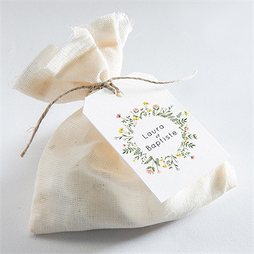 Etiquette mariage joie champetre - Mise en situation