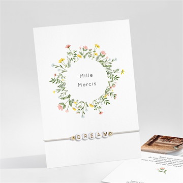 Carte bracelet - portrait