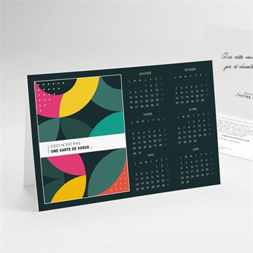 Carte pliée - paysage