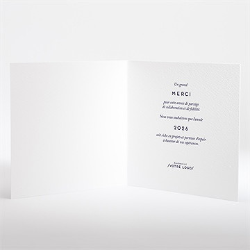 Carte de voeux btp - Intérieur de la carte