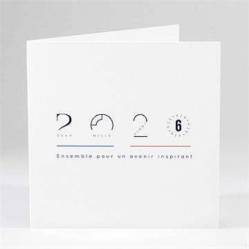 Carte de voeux mairie voeux