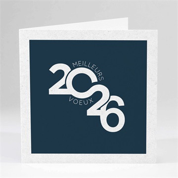 Carte pliée - carré