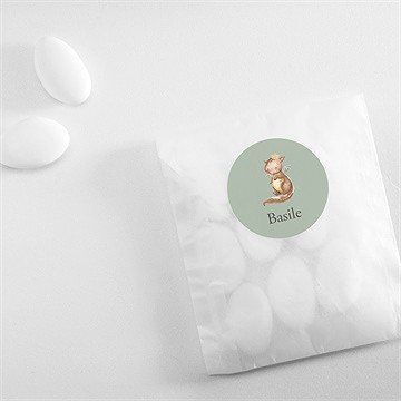 Sticker naissance dragon - Mise en situation