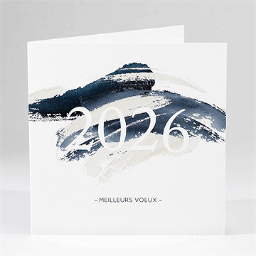 Carte de voeux peinture