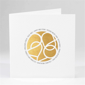 Carte de voeux multilingue