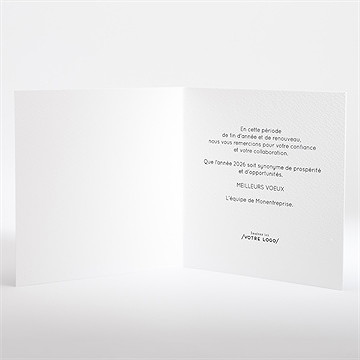 Carte de voeux multilingue - Intérieur de la carte