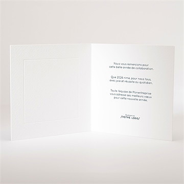 Carte de voeux une nouvelle année - Détail de la carte