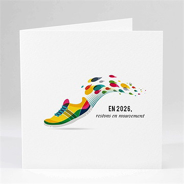 Carte de voeux sport