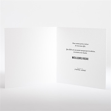 Carte de voeux sport - Intérieur de la carte