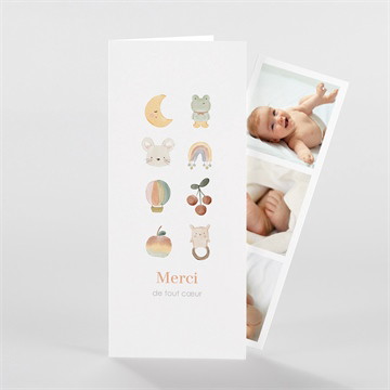 Remerciement naissance mes petits dessins