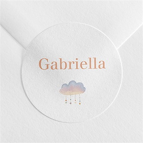 Sticker naissance mes petits dessins
