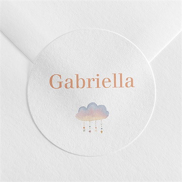 Sticker naissance mes petits dessins