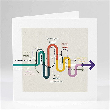 Carte de voeux transport