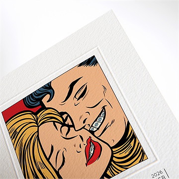 Carte de voeux orthodontiste - Détail de la carte