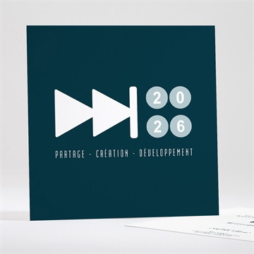 Carte de voeux entreprise informatique