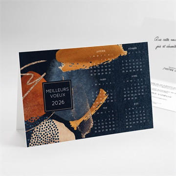 Carte pliée - paysage