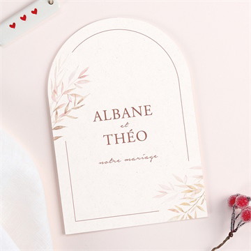 Carte recto-verso - portrait