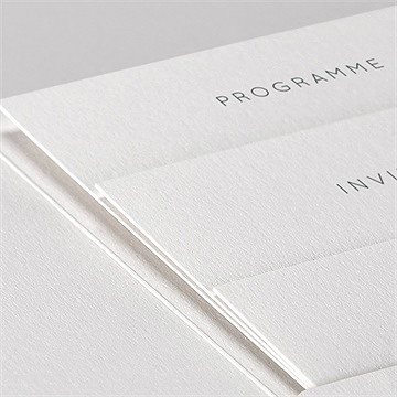 Faire-part mariage let love grow ! pocketfold - Détail du faire-part