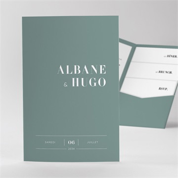 Faire-part mariage annonce argent