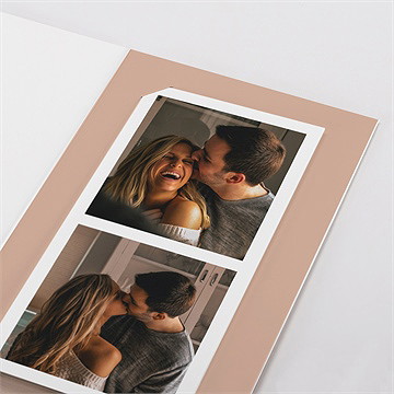 Faire-part mariage murmures - Détail du faire-part