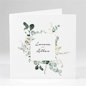 Faire-part mariage pastel