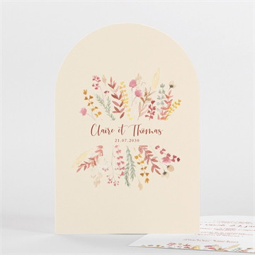 Carte recto-verso - portrait