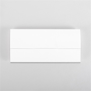 Faire-part mariage vierge pochette duo - Dos du faire-part