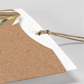 Faire-part mariage provençal - Détail du faire-part