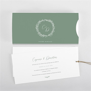 Faire-part mariage tout pour toi - Vue d'ensemble