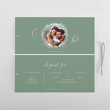 Faire-part mariage tout pour toi - Cartes intérieures verso