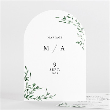 Carte recto-verso - portrait