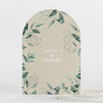 Carte recto-verso - portrait