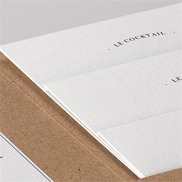 Faire-part mariage apothicaire - Détail du faire-part