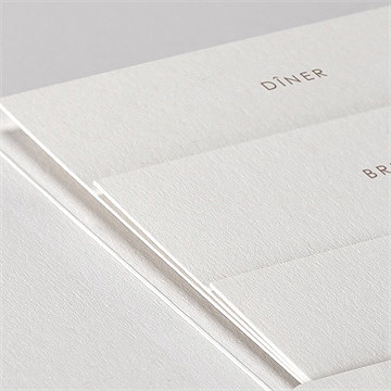 Faire-part mariage notre lien - Détail du faire-part