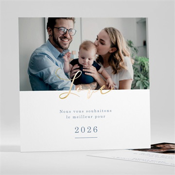 Carte de voeux love