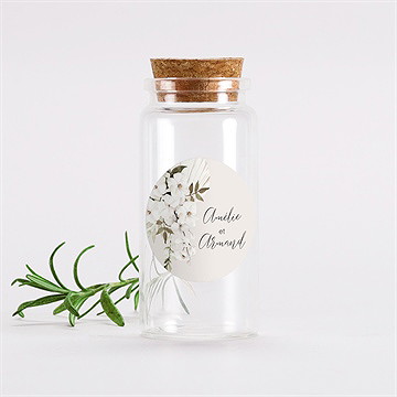 Mignonette mariage orchidées sticker