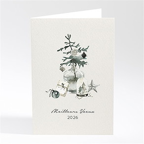 Carte de voeux conte de noël