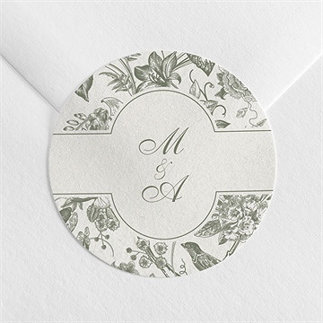 Sticker mariage romance - Mise en situation