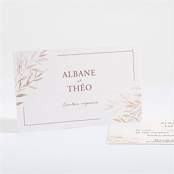 Carton réponse mariage poésie boheme