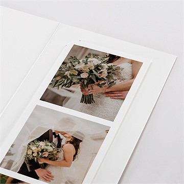 Remerciement mariage provençal - Détail du faire-part