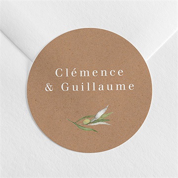 Sticker mariage provençal