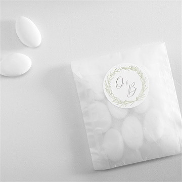 Sticker mariage tendre elegance - Mise en situation