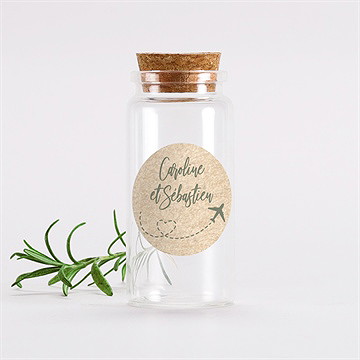 Mignonette mariage billet d'avion