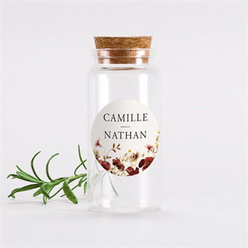 Mignonette mariage en automne