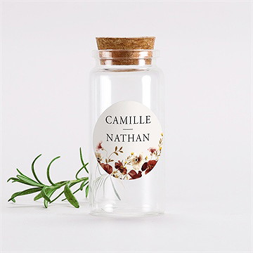 Mignonette mariage en automne sticker