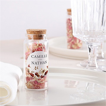 Mignonette mariage en automne sticker - Mise en situation