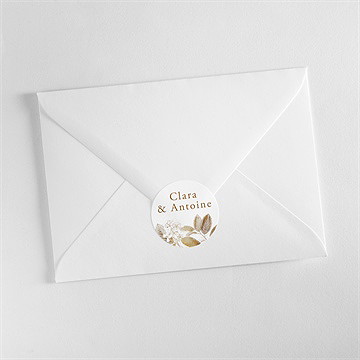 Sticker mariage délicatesse végétale - Mise en situation