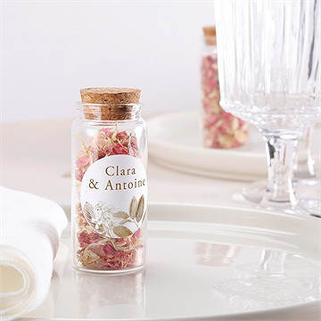 Mignonette mariage délicatesse végétale sticker - Mise en situation