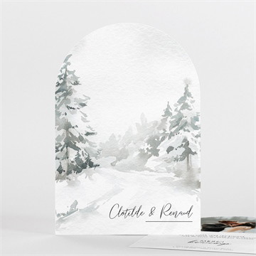 Remerciement mariage montagnes